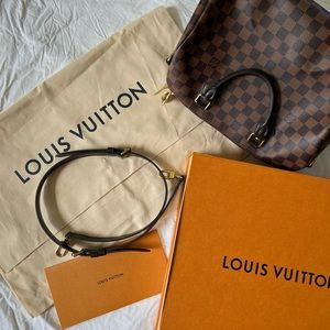 Louis Vuitton Speedy Bandoulière 30 in Damier Ebene